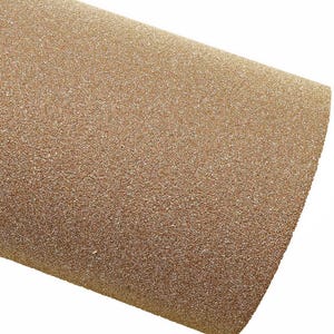 Pellame GLITTER rosa antico taupe, pelle metallizzata effetto brillantinato, vitello luminoso rigido B15151-MT La Garzarara