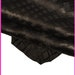 Cuir de chèvre imprimé NOIR, cuir noir motif optique, cuir sport rigide B15618-TB La Garzarara