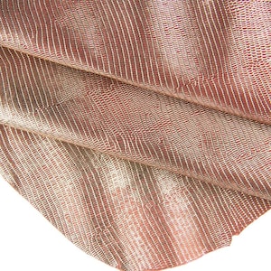 Pellame stampa LIZARD rosso laminato platino, capra metallizzata motivo animalier, pelle stampata lucertola morbida B16632-MT(ST)