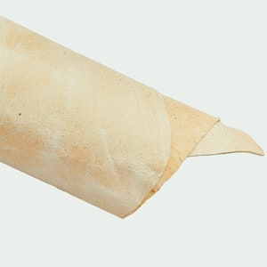 Pelle sportiva BEIGE panna con glitter oro, agnello effetto pull up stropicciato, pellame semi lucido morbido, 0.7 - 0.9 mm B16509-VT
