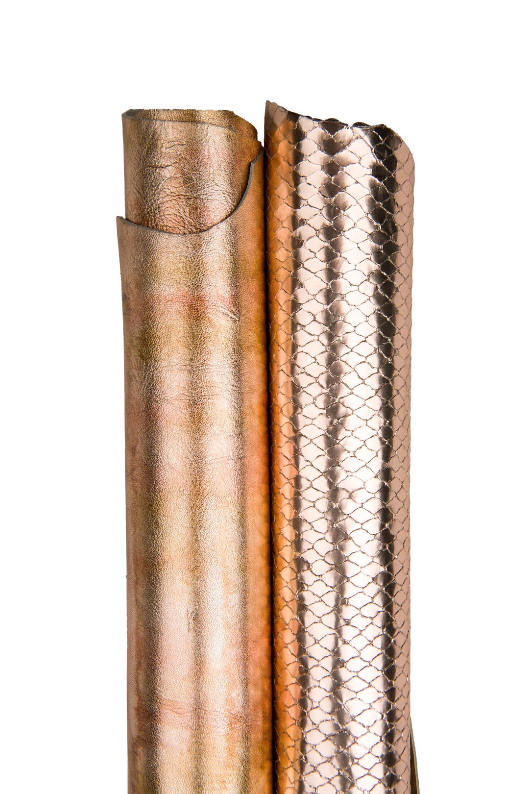 2 Pink Matching Skins as per Picture: Metallic Python SNAKESKIN ...