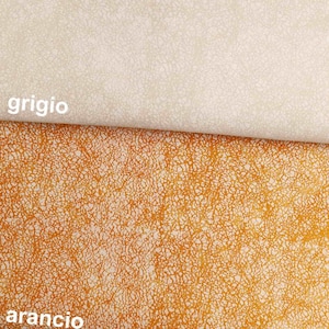 PELLE CRACKLE - camoscio con stampa effetto crack bianco - pellame morbido - look sportivo - 2 colori disponibili B13549-ST La Garzarara