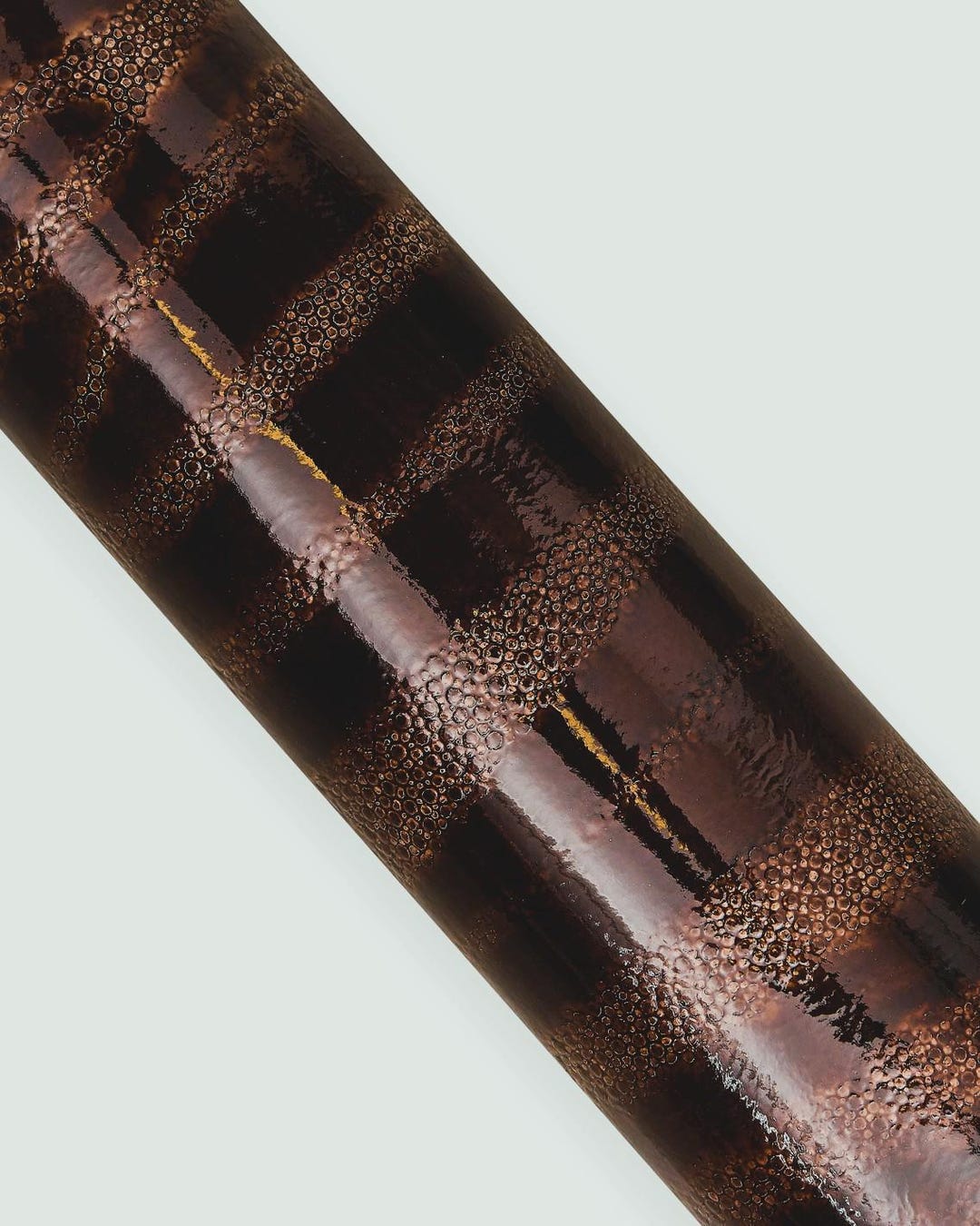 Brown Zebra Print Leather Hide, Animal Print Patterned Skin Glossy