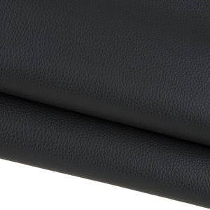 Pellame grigio scuro stampato DOLLARO, vitello sportivo con grana, pelle semi lucida morbida 1.5 - 1.6 mm B17252-TU La Garzarara