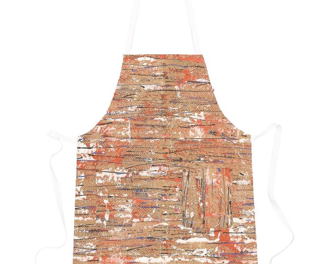 Hand-Painted Leather Apron – Premium Quality, Unique Gift for Men & Women