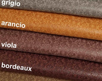 Printed leather hides