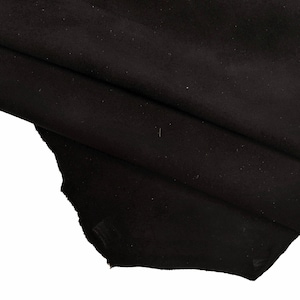 Pelle di CAMOSCIO su CAPRA nero, blu, taupe, pellame vellutato dal look classico B13871-TU La Garzarara