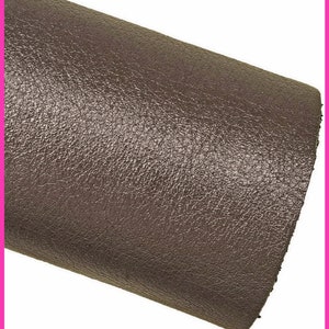 Vitello metallizzato GRIGIO scuro, pelle laminata antracite con grana, pellame morbido, 1.2-1.3 mm B16341-MT La Garzarara