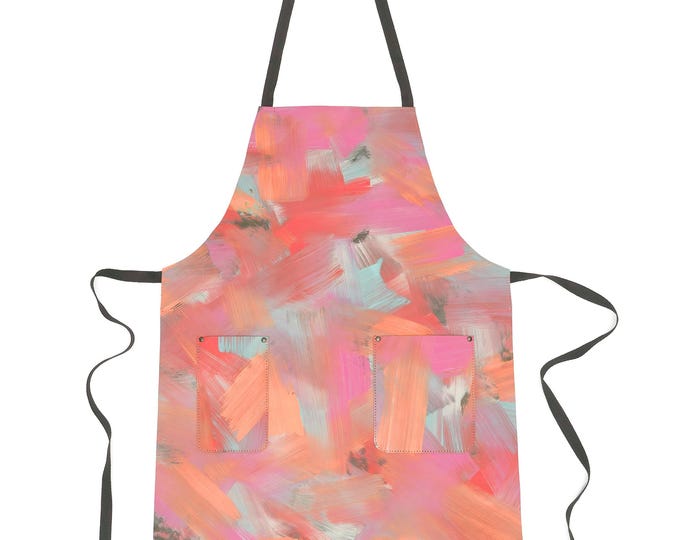 Handmade Leather Apron – Genuine Leather Customizable, Unisex, Perfect for Chefs, Bartenders, Woodworkers, Tattoo Artists