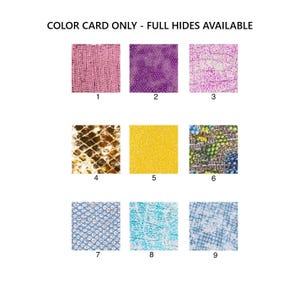 Printed leather hides, python coccodrille geometric metallic, abstract, full hides available, goatskins B19237-MT(ST) La Garzarara