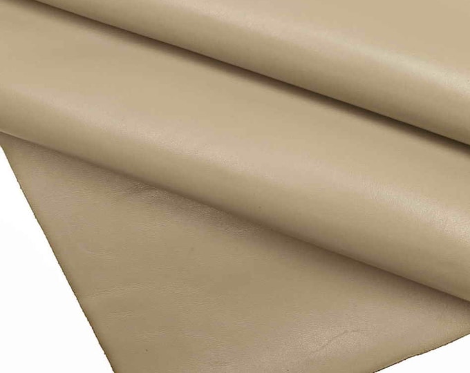 PREMIUM Full grain top Italian Calf Leather upholstery calfskin  taupe grey burgundy  cowhide genuine solid color B13120-TU La Garzarara