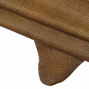 PELLAME VINTAGE con grana, capra beige giallo arancio verde marrone nero molto sportiva B14196-VT La Garzarara