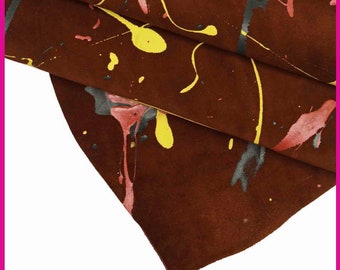 Multicolor leather hides