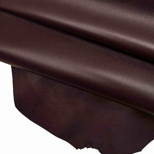 Pelle nappa agnello viola , pellame nappato tinta unita morbido    B12639-TU La Garzarara
