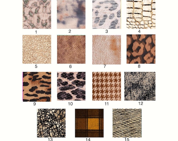 Printed leather hides, leopard tye dye crackle geometric cheetah crocodile, full hides available, for hobbyists B19239-MT(st) La Garzarara