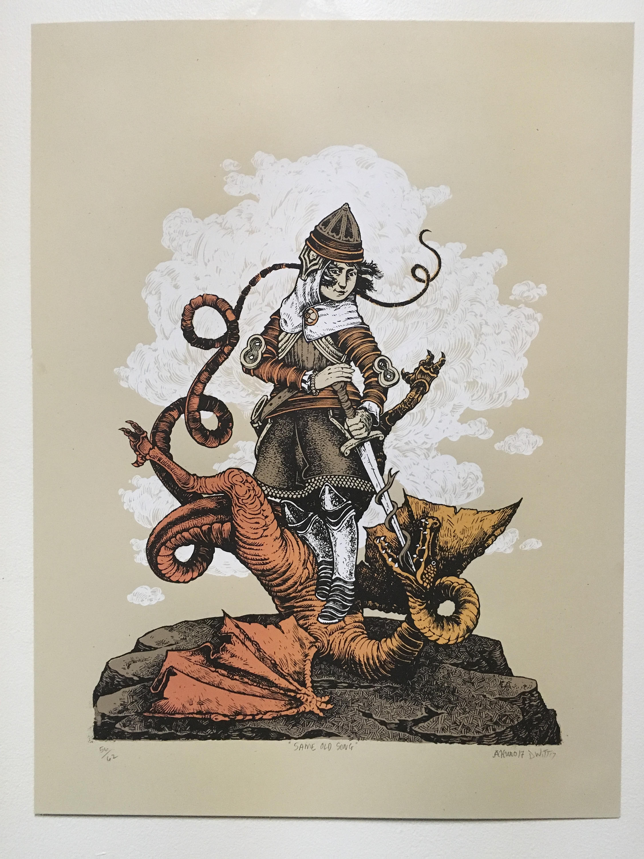 Same Old Song Limited Edition Collaborative Screenprint - Etsy