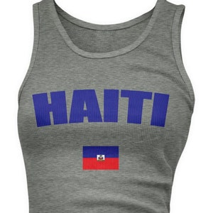 Republic of Haiti Haiti Country Flag Men's T-Shirt Men's Haiti Soccer Shirts AMD_HAI_08 Port-au-Prince Haitian