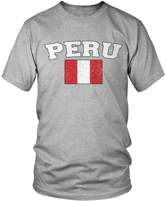 Amdesco Peru Flag Peruvian Infant T-Shirt