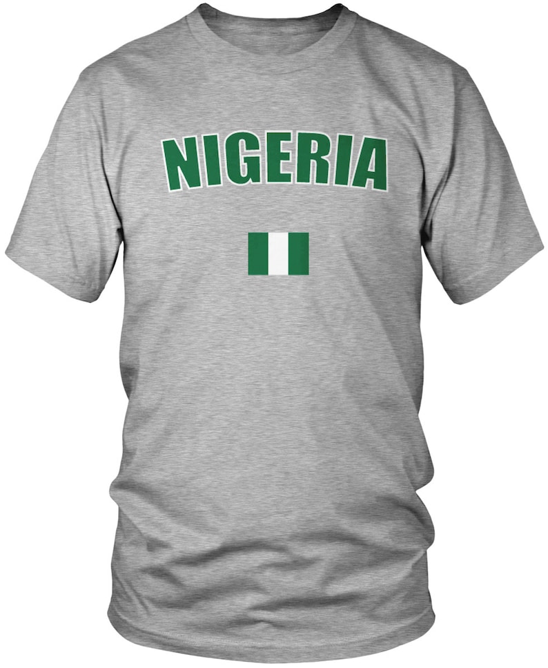 Nigeria Men's Tshirt Nigerian Pride Federal Republic of Etsy