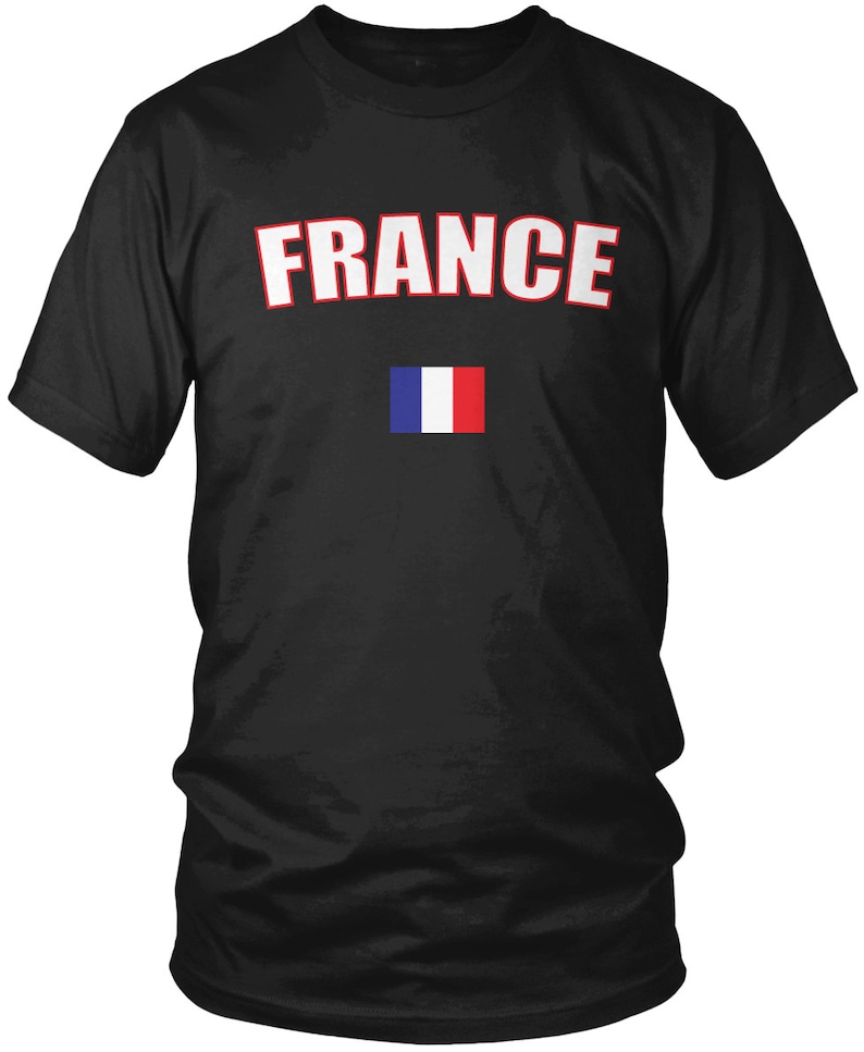 France Men's Tshirt French Flag French Republic Pride Etsy