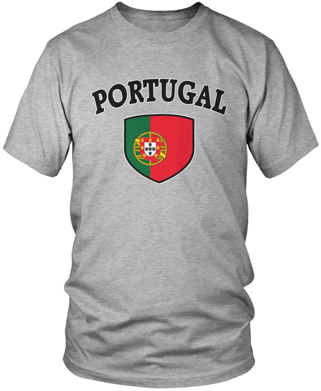 Krage Tåget violin Portugal Country Flag Crest Men's T-shirt Portuguese - Etsy