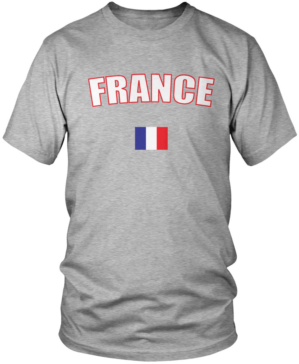 France Men's Tshirt French Flag French Republic Pride Etsy