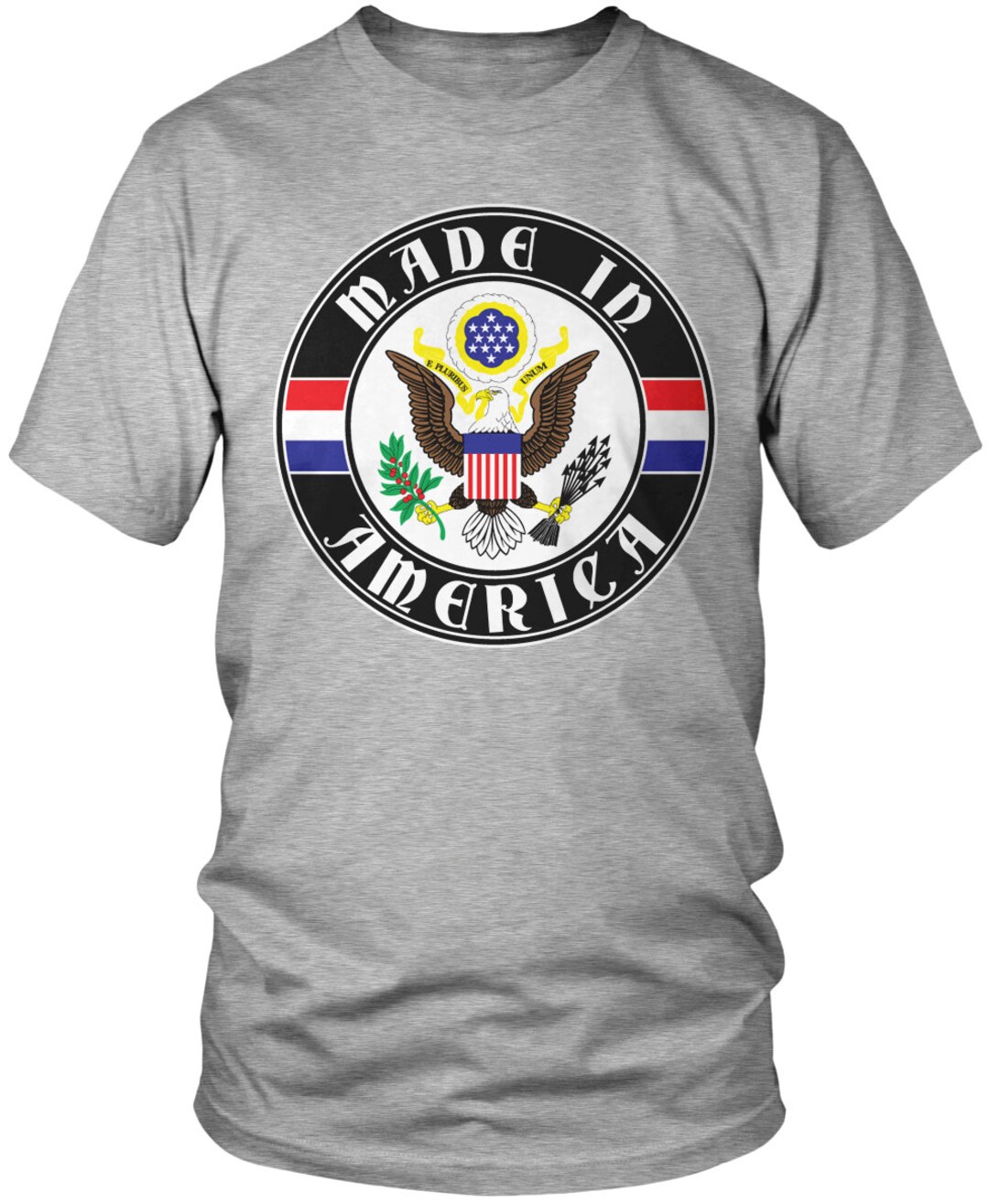 Made in America Men's Tshirt, United States of America, American Pride