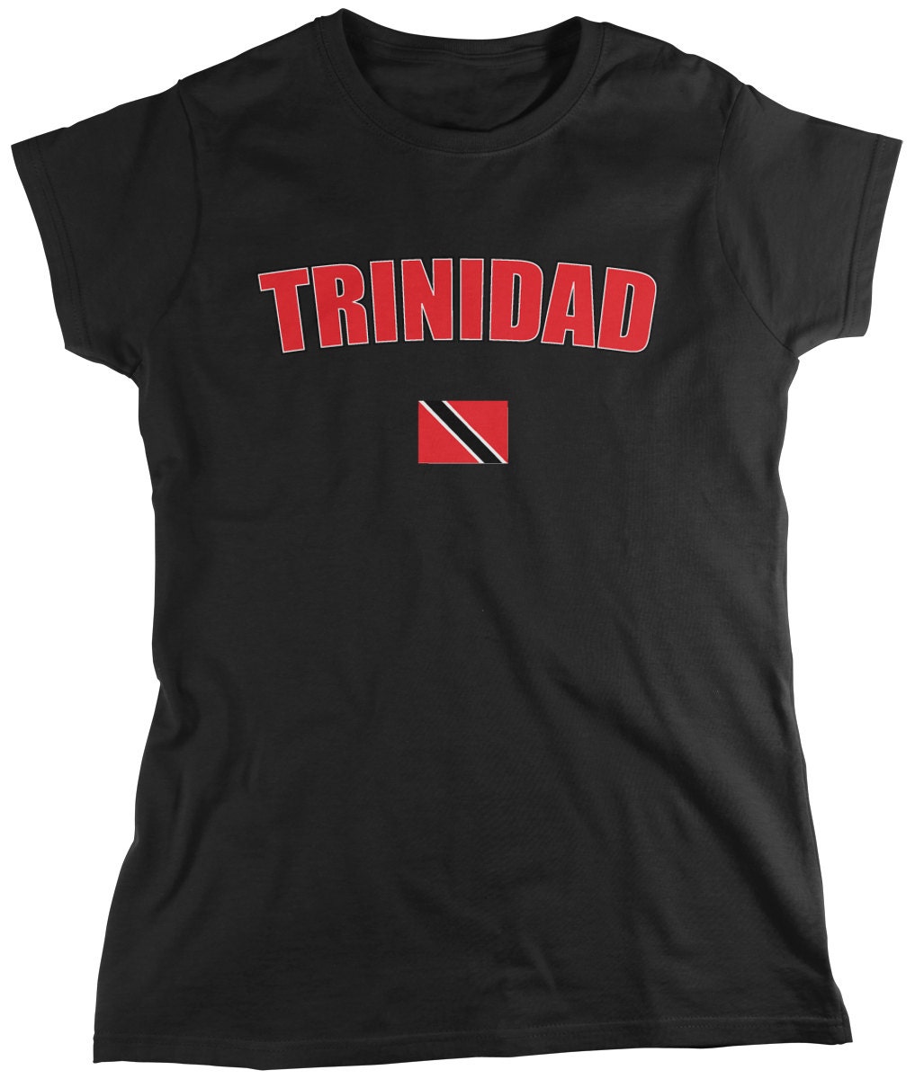 Trinidad Bold Ladies TShirt Trinidadian Pride Trinidad and Etsy