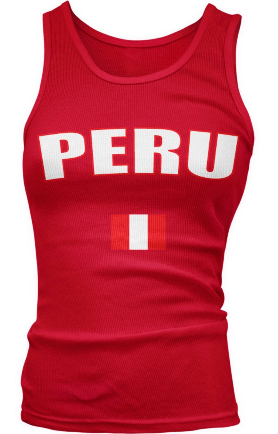 Peru Rectangle Tank Top for Women - XL / Red  Tank tops, Athletic tank tops,  Peru tank top