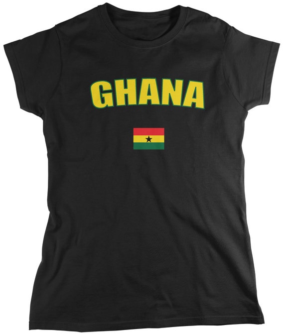Ghana Ladies TShirt Republic of Ghana Ghanaian Pride Etsy