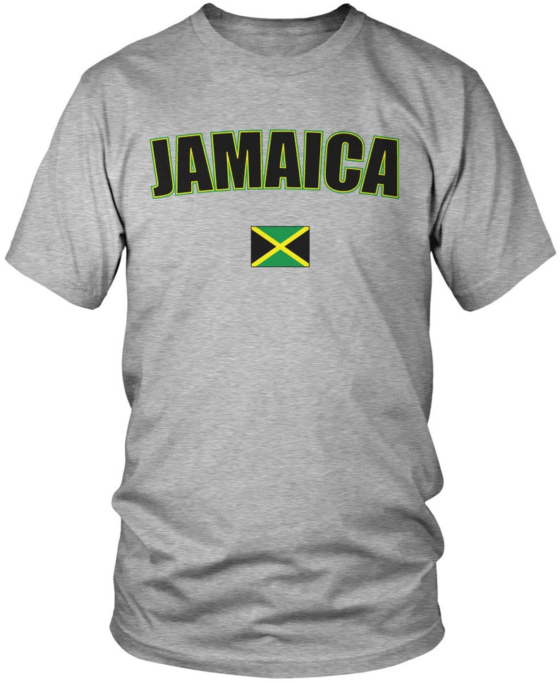 Jamaica Men's Tshirt Jamaican Pride Soccer Kingston Etsy