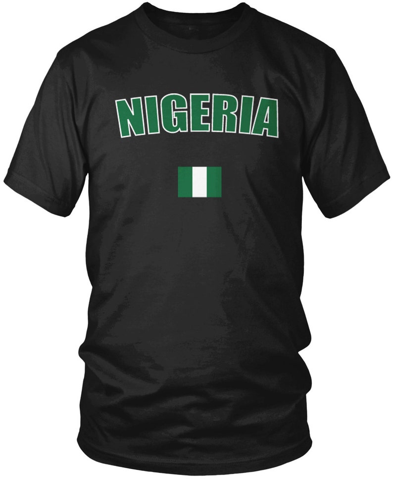 Nigeria Men's Tshirt Nigerian Pride Federal Republic of Etsy