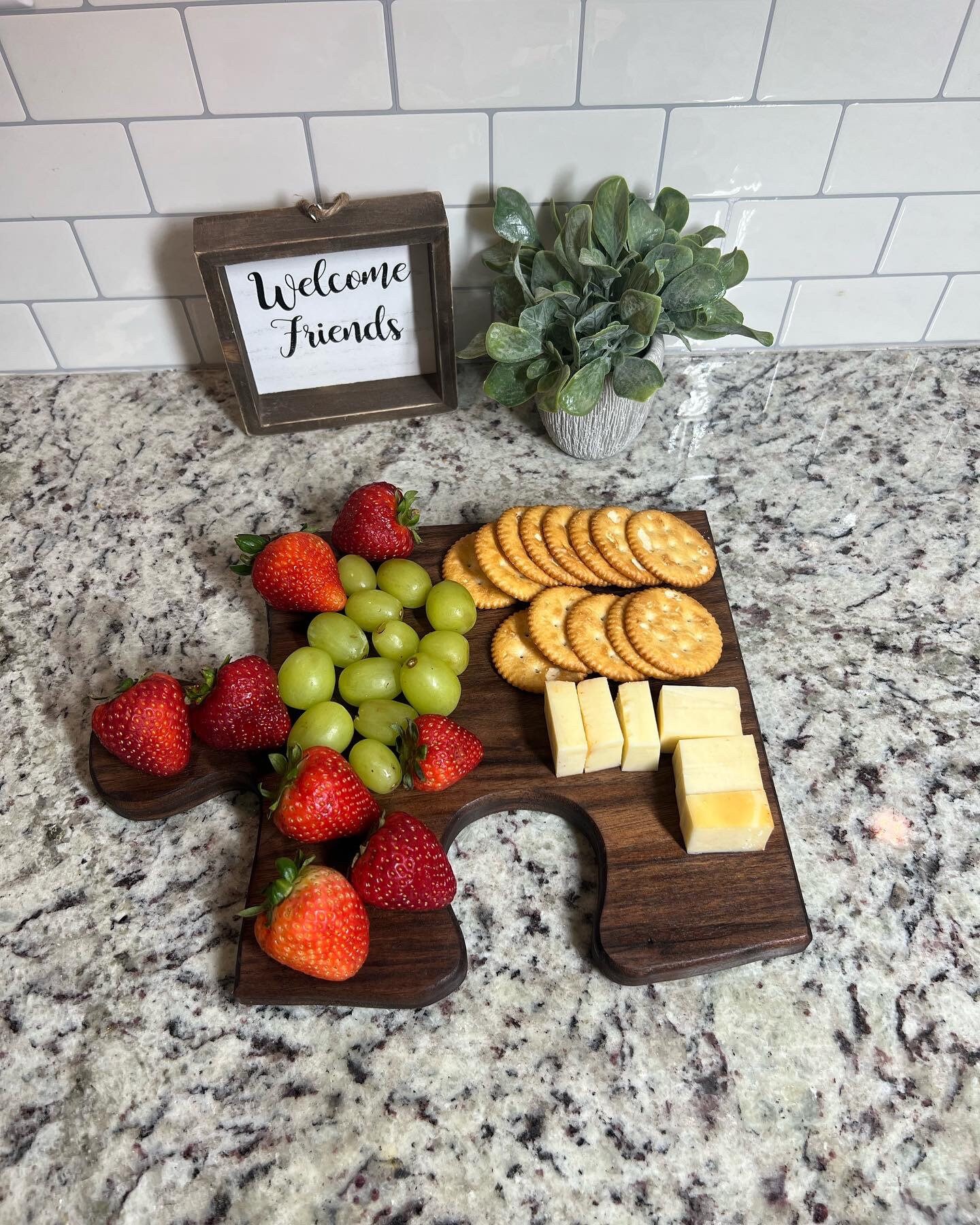 Puzzle Charcuterie Boards/serving Platter Etsy