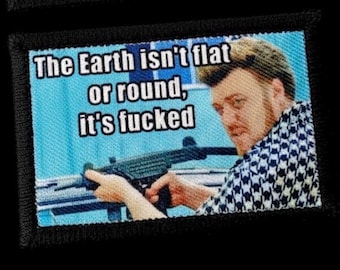 The Earth TPB, handmade patch.  Limited to 10