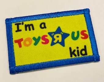 Toys kid, handmade patch.  Limited to 10