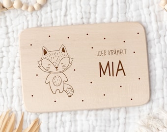 Breakfast board personalized Pünktchen | gift baby | baby gift | Personalized Cutting Board | Board personalized