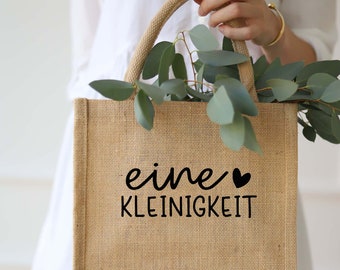cadeauzakje NATUUR trifle hartje | geschenk | cadeauverpakking | boodschappentas | verjaardag | vriendin | kleine dank