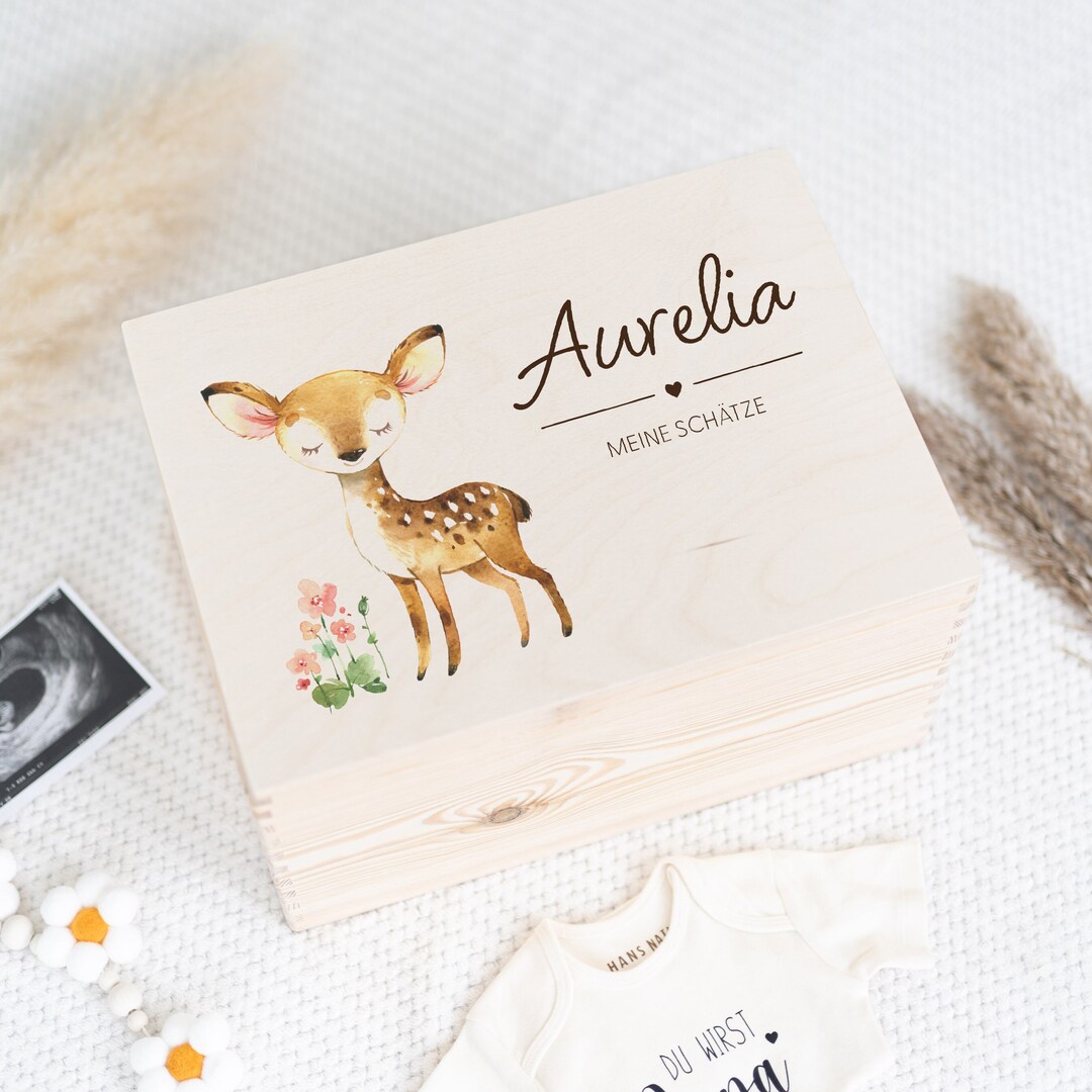 Baby Memory Box, Memory Box, Baby Memory Box, Christening Gift, Birth ...