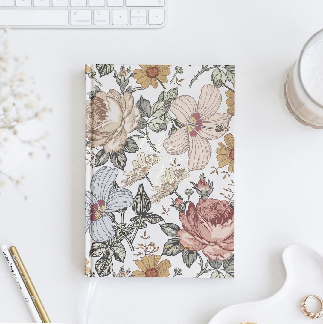 AVECMOI Vintage Buchclip Aus Metall - Berg & Galaxie Motiv | 4,5cm Für Journale & Notizbücher