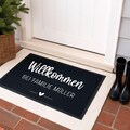 Personalized Welcome Doormat with Names | Couples Doormat Housewarming Gift | Wedding Gift | Doormat with Custom Names