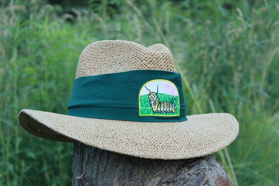 Monarch Caterpillar Straw Hat - Etsy