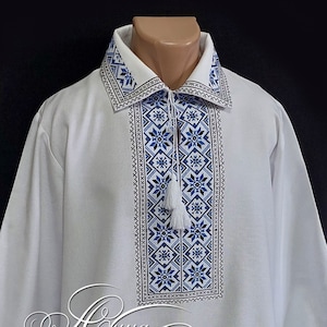 Ukrainische Stickerei, Vyshyvanka für Männer, traditionelle ukrainische Kleidung für Männer, Hemd für Männer.