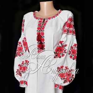 Embroidered Dress Dress Ukrainian Embroidery Boho Ethnic - Etsy