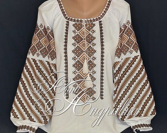 Ukrainian blouse vyshyvanka/Vyshyvanka/Peasant blouse/Ukrainian style/embroidered shirt/blouse/Ukrainian clothing/women’s clothing
