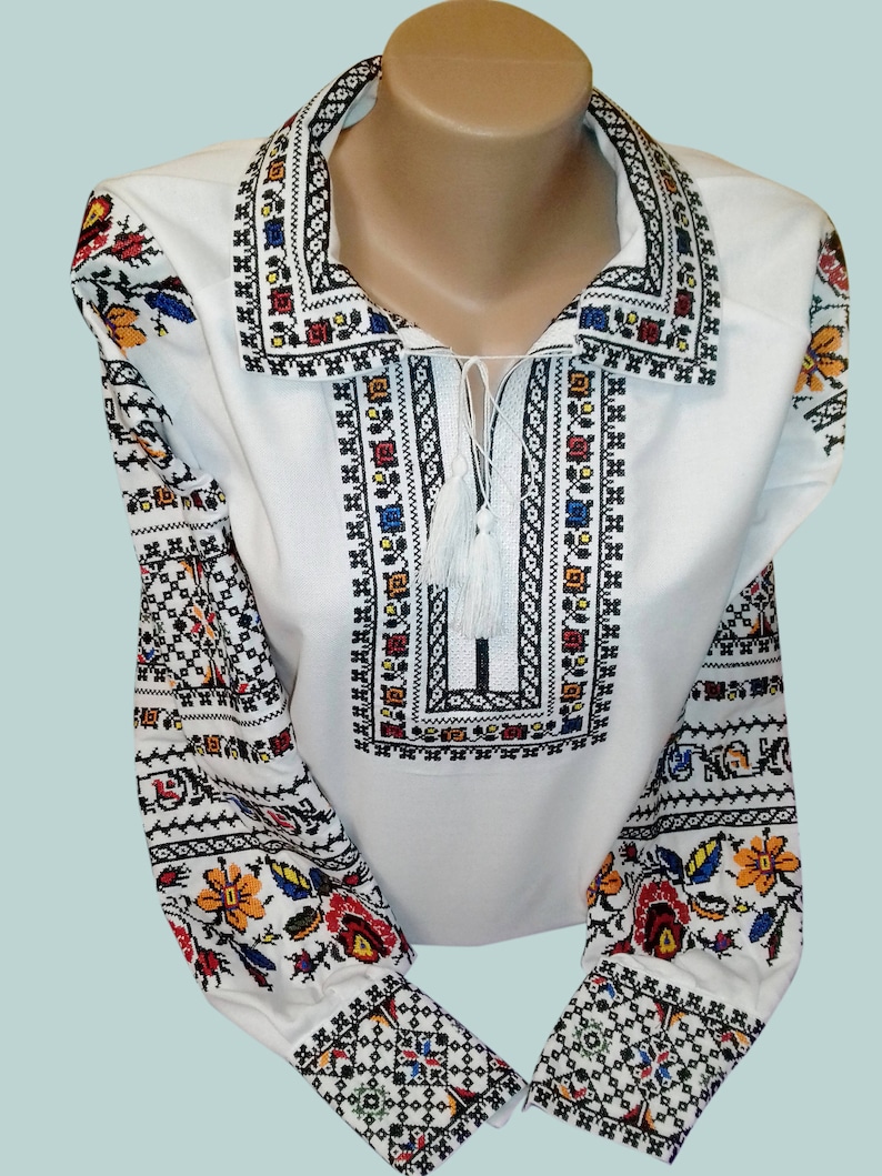 Ukrainian Blouse Vyshyvanka/vyshyvanka/peasant Etsy
