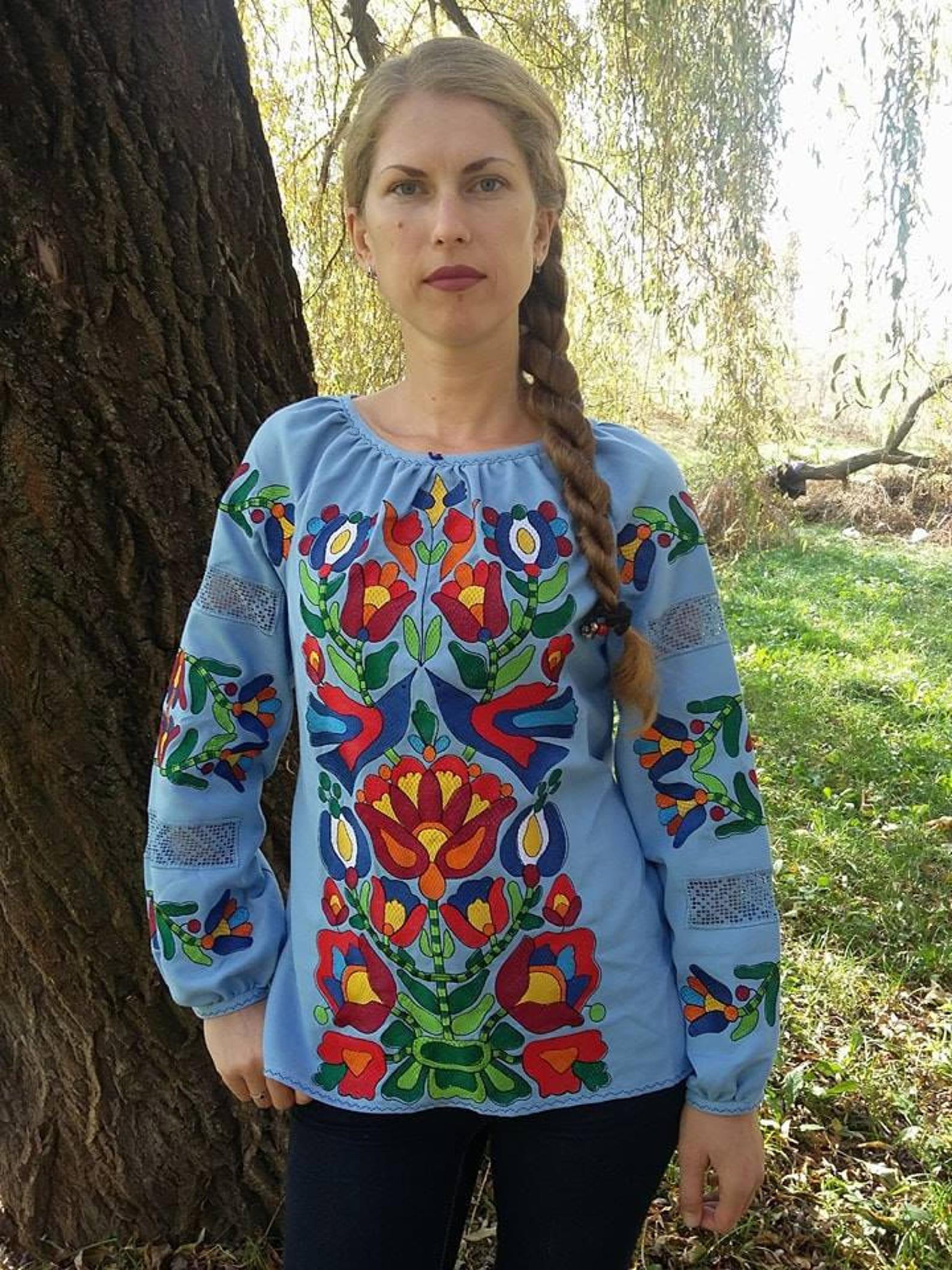 Ukrainian Blouse Vyshyvanka / Ukrainian Embroidery / Peasant Etsy