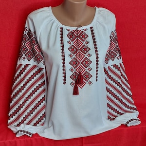 Ukrainian embroidery, Ukrainian blouse vyshyvanka/Vyshyvanka/Peasant blouse/embroidered shirt/blouse/Ukrainian clothing/womens clothing