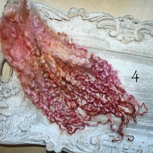 YUNJIN Collection - Hand Dyed Masham Shearling Curls- RUIYAN
