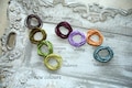 PONGE 05 CLASSIC – Hand-dyed silk ribbons – 140 colors – Hand-rolled & hand-dyed silk ribbon – Habotai silk – approx. 100 cm product logo