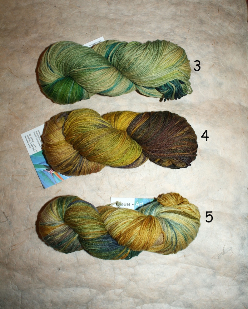 Atelier Lemon Cloud Play High Twist Merino Yarn Hand Dyed 100 gr